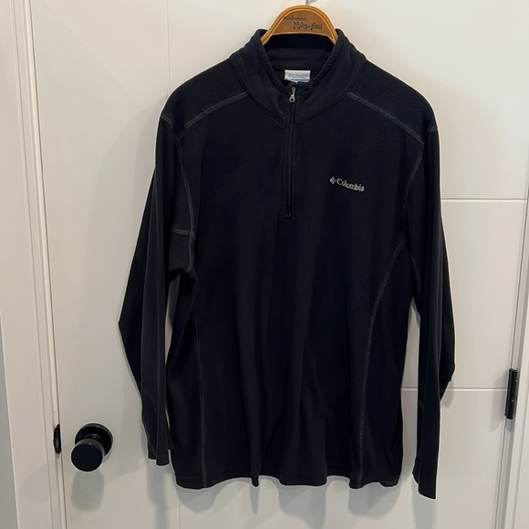 Columbia fleece 1/4 zip long sleeve sweater size large - Picture 2 of 11